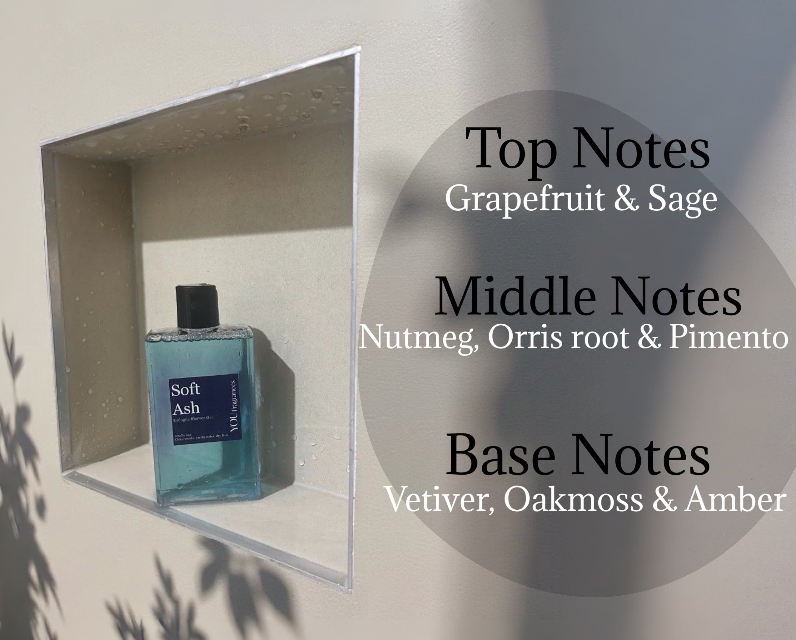 Fragrance Body Wash - Soft Ash