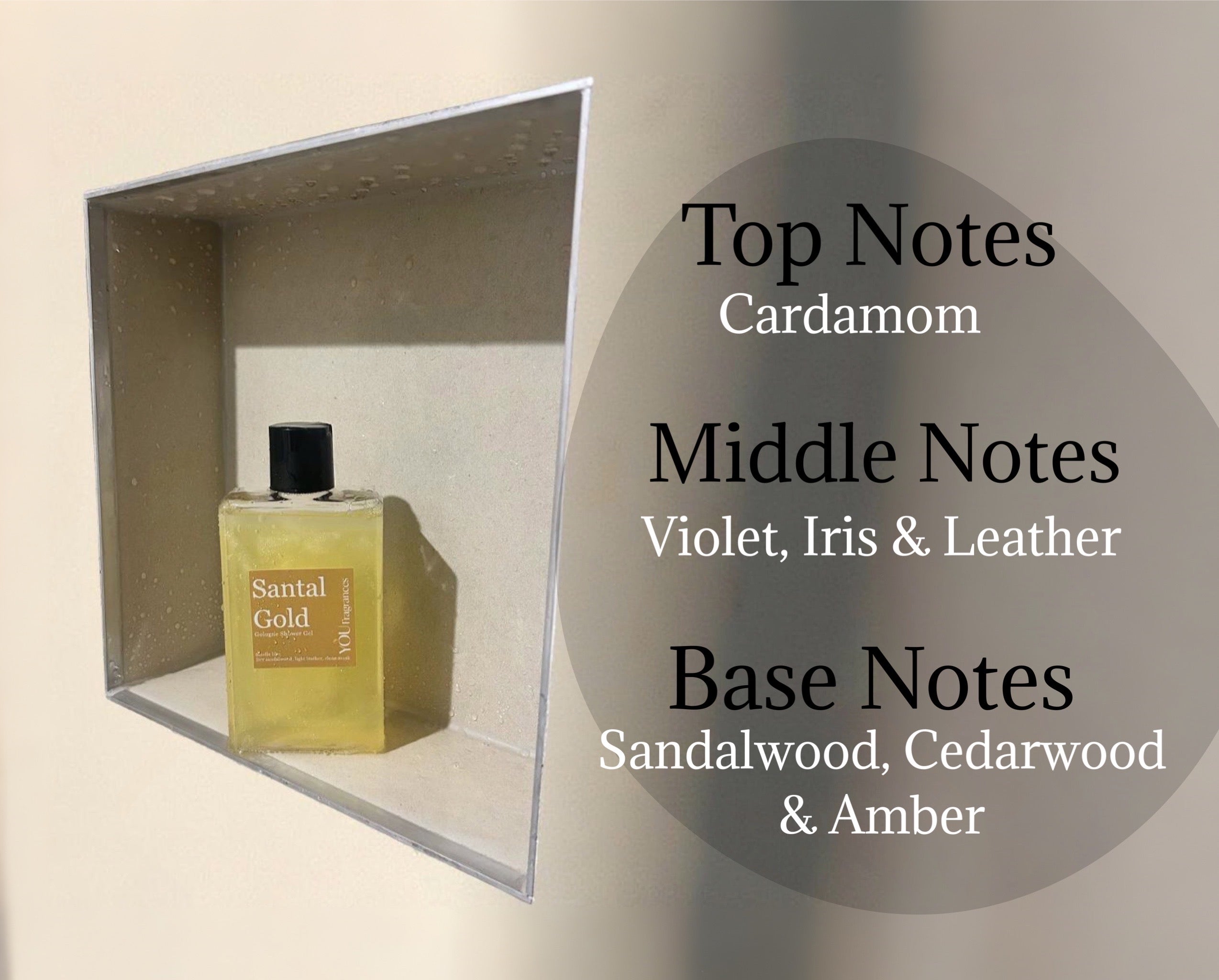 Fragrance Body Wash - Santal Gold